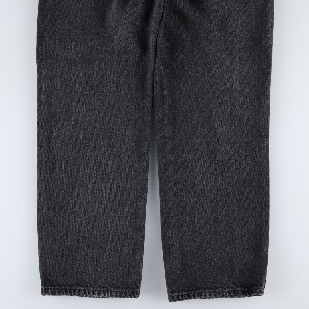 Dickies Black Denim Tapered Jeans, Men's Size W34 (approx.) cotton black type Vintage Second Hand