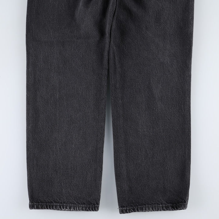 Dickies Black Denim Tapered Jeans, Men's Size W34 (approx.) cotton black type Vintage Second Hand