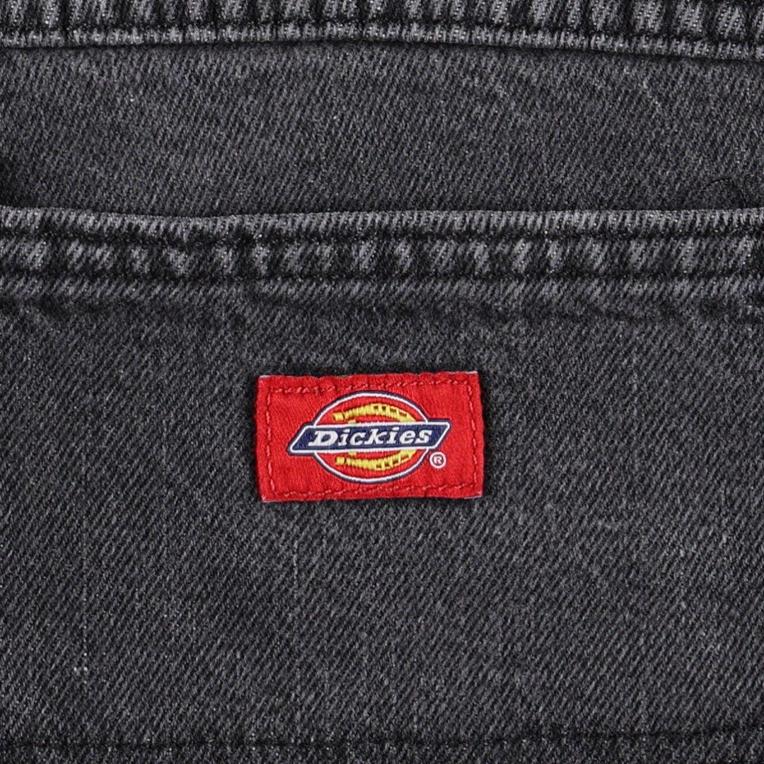 Dickies Black Denim Tapered Jeans, Men's Size W34 (approx.) unclear black type Vintage Second Hand