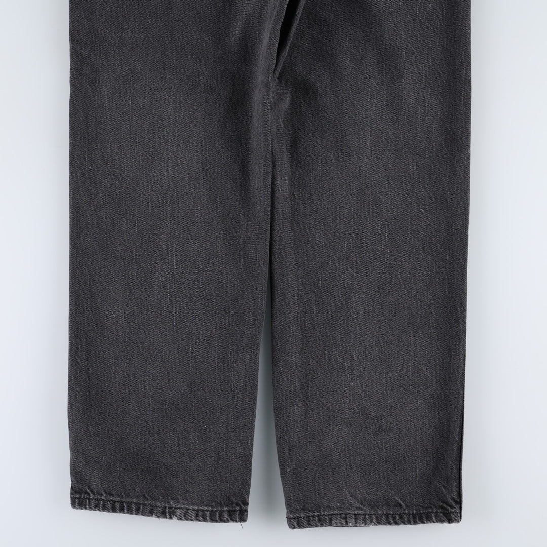 Dickies Black Denim Tapered Jeans, Men's Size W34 (approx.) unclear black type Vintage Second Hand
