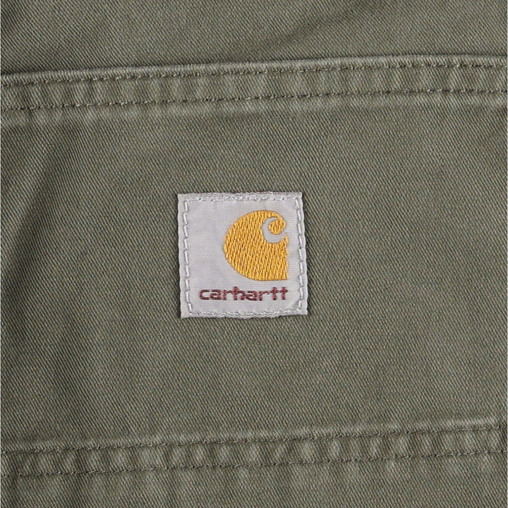 Carhartt Relaxed Fit Painter Pants, Men's, Size W33 (approx.) cotton Khaki type Vintage Second Hand