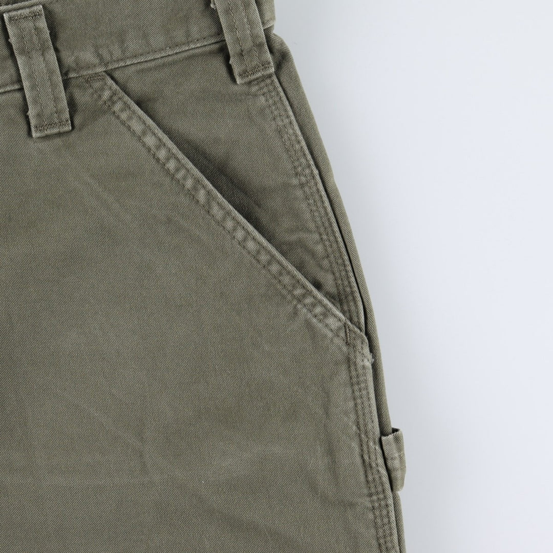 Carhartt Relaxed Fit Painter Pants, Men's, Size W33 (approx.) cotton Khaki type Vintage Second Hand