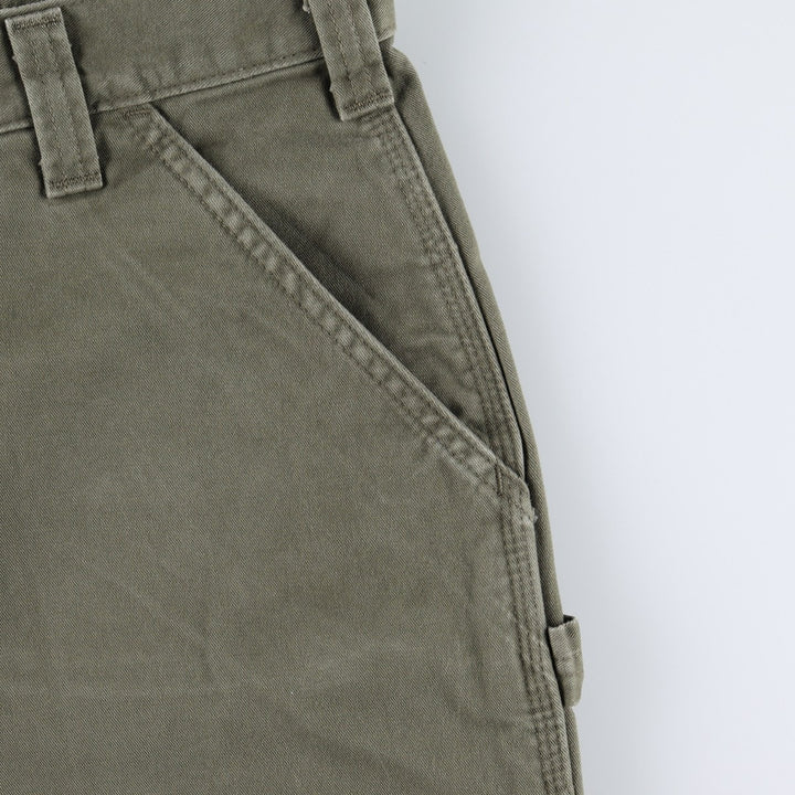 Carhartt Relaxed Fit Painter Pants, Men's, Size W33 (approx.) cotton Khaki type Vintage Second Hand
