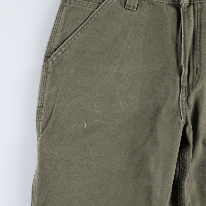 Carhartt Relaxed Fit Painter Pants, Men's, Size W33 (approx.) cotton Khaki type Vintage Second Hand