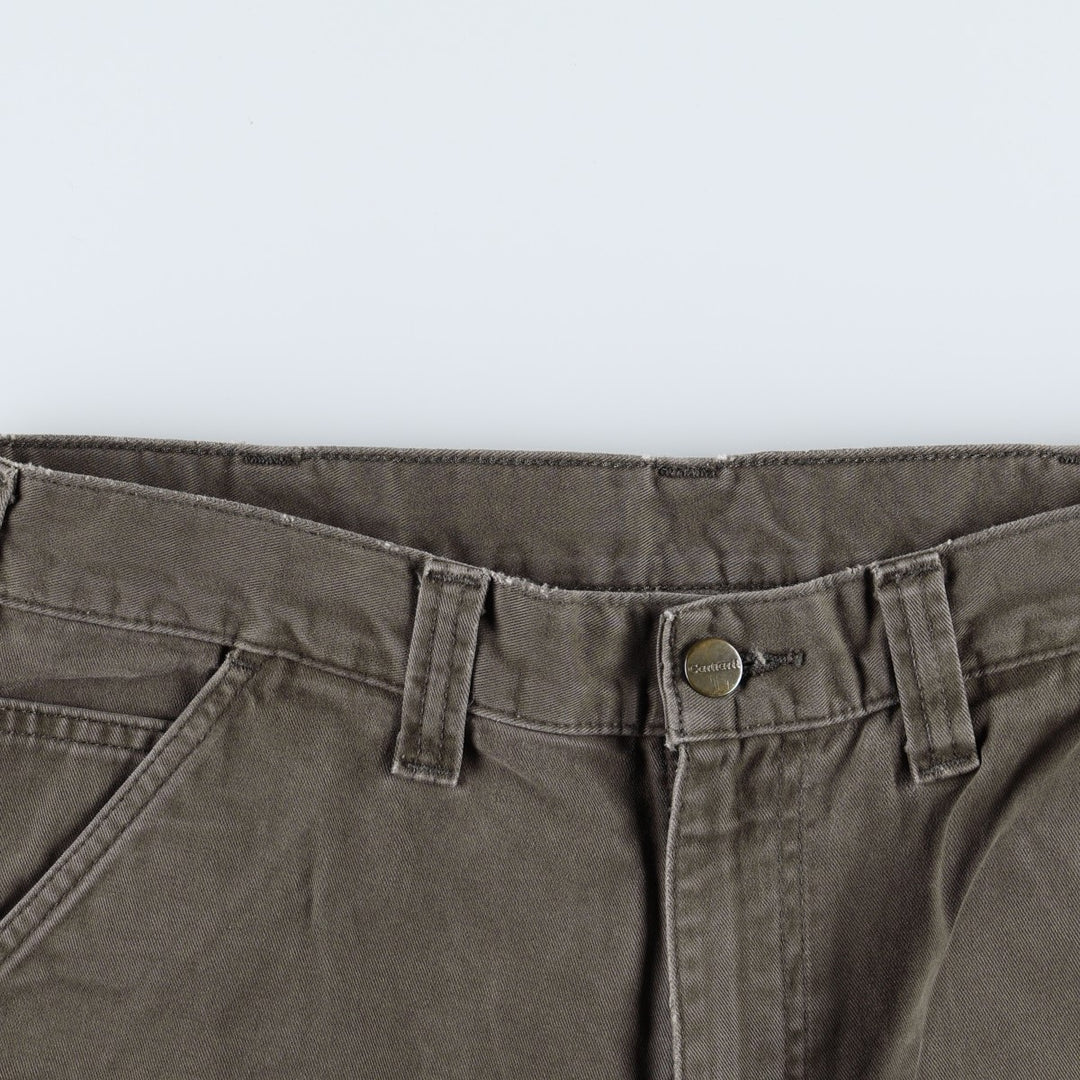 Carhartt Relaxed Fit Painter Pants, Men's, W34 equivalent cotton Khaki type Vintage Second Hand