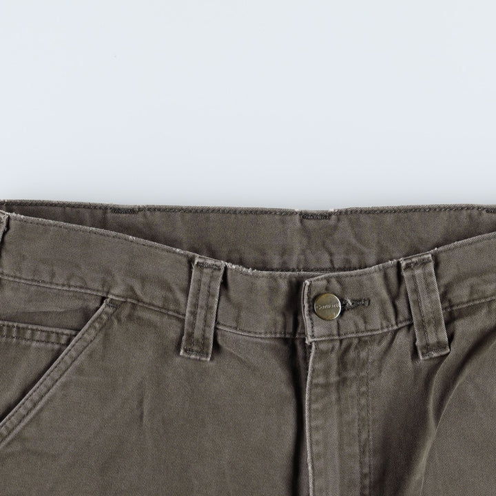 Carhartt Relaxed Fit Painter Pants, Men's, W34 equivalent cotton Khaki type Vintage Second Hand