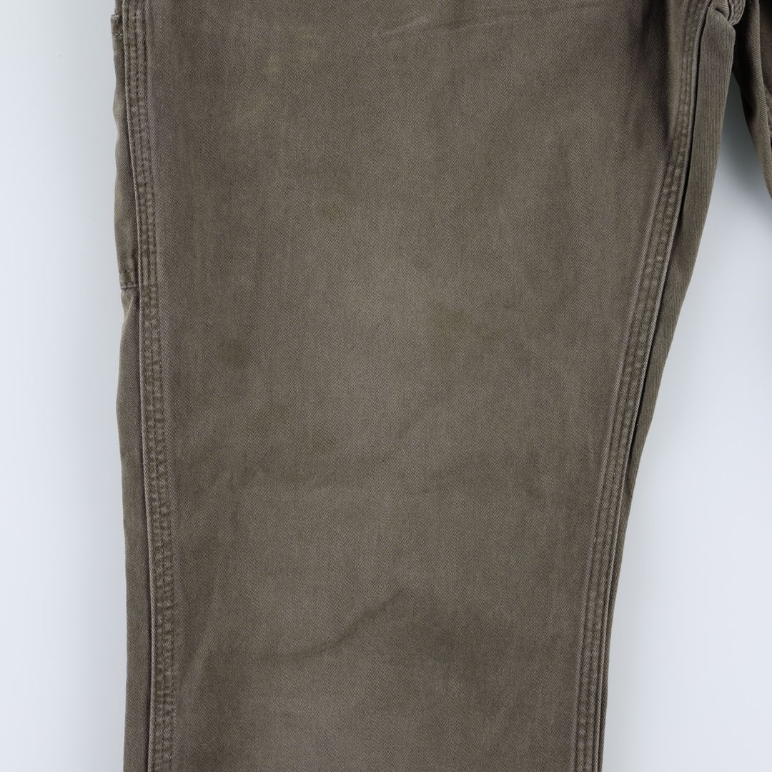 Carhartt Relaxed Fit Painter Pants, Men's, W34 equivalent cotton Khaki type Vintage Second Hand