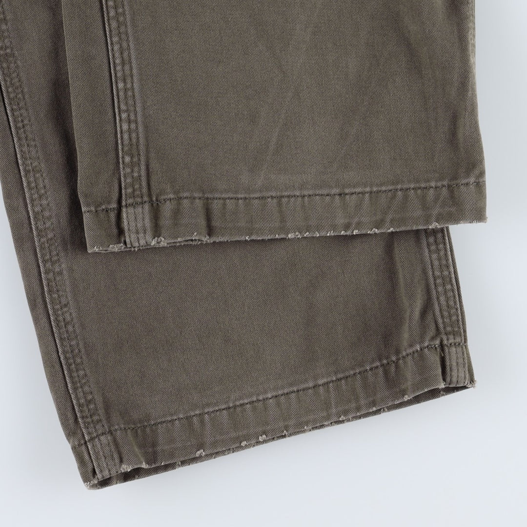 Carhartt Relaxed Fit Painter Pants, Men's, W34 equivalent cotton Khaki type Vintage Second Hand