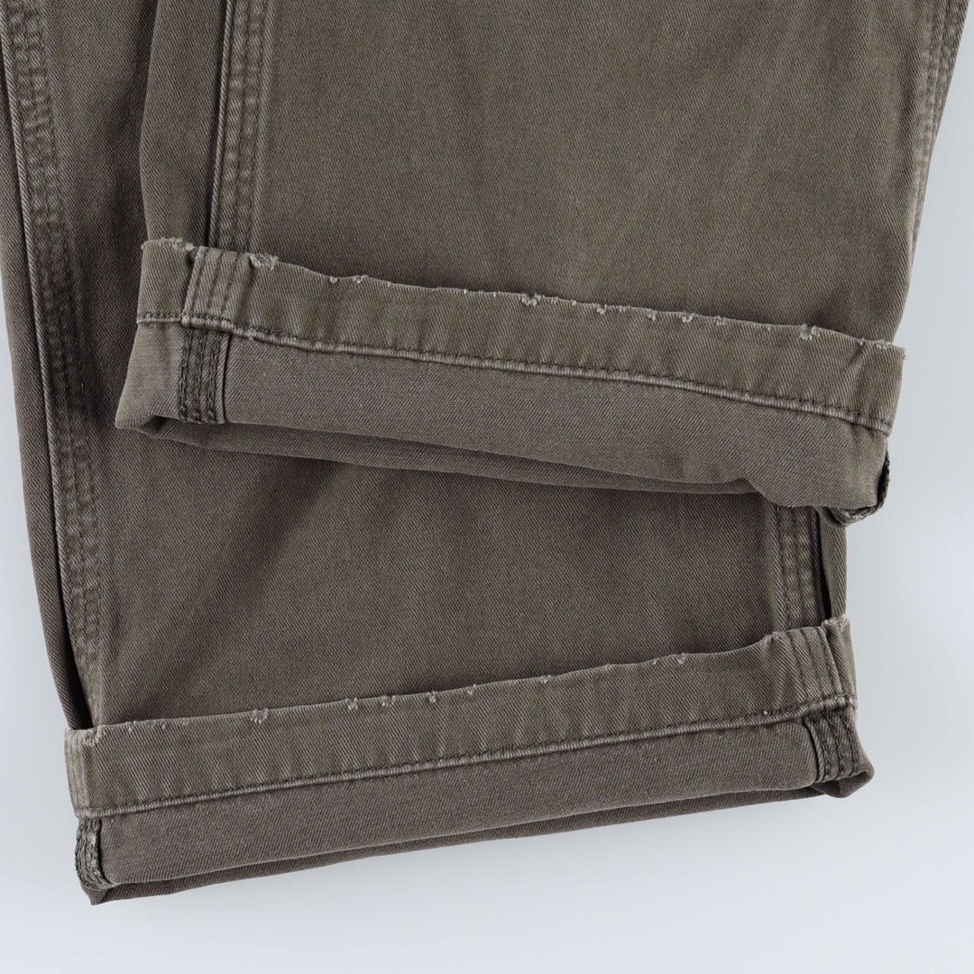 Carhartt Relaxed Fit Painter Pants, Men's, W34 equivalent cotton Khaki type Vintage Second Hand