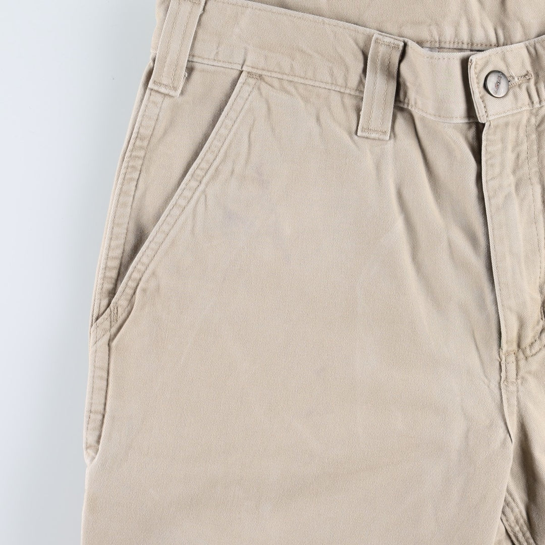 Carhartt Relaxed Fit Work Pants, Men's, equivalent to size W32 cotton Beige type Vintage Second Hand
