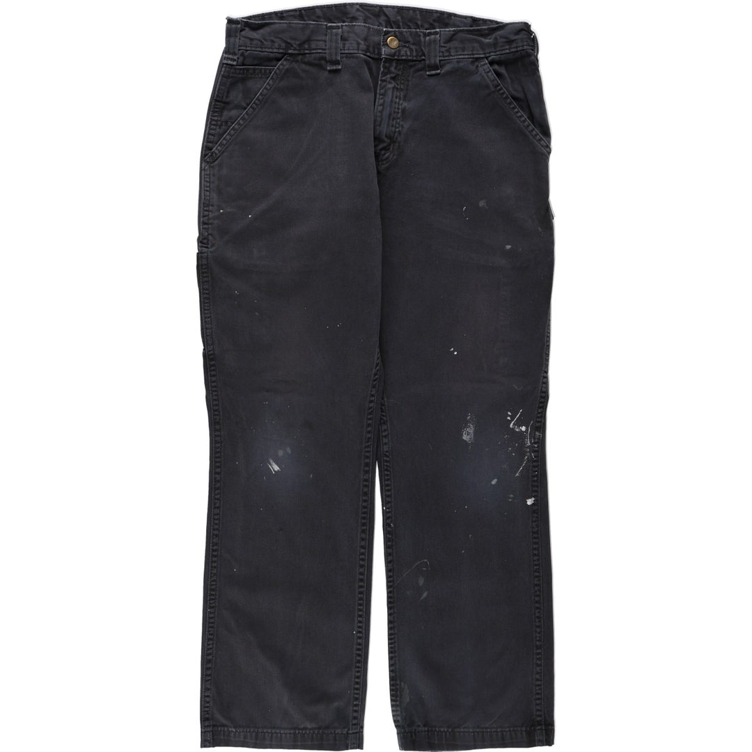 Carhartt Relaxed Fit Painter Pants, Men's, W34 equivalent cotton black type Vintage Second Hand