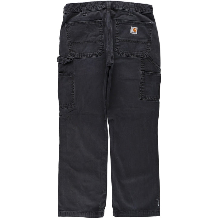 Carhartt Relaxed Fit Painter Pants, Men's, W34 equivalent cotton black type Vintage Second Hand