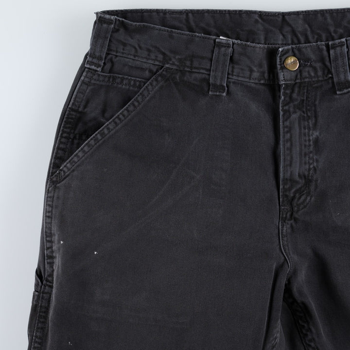Carhartt Relaxed Fit Painter Pants, Men's, W34 equivalent cotton black type Vintage Second Hand