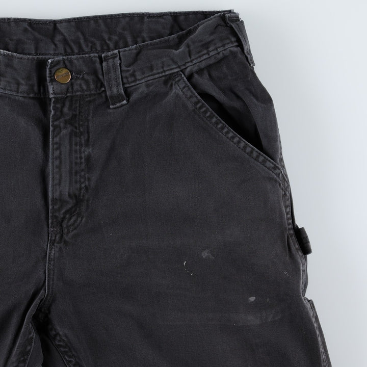 Carhartt Relaxed Fit Painter Pants, Men's, W34 equivalent cotton black type Vintage Second Hand