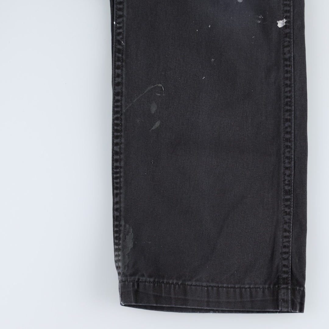 Carhartt Relaxed Fit Painter Pants, Men's, W34 equivalent cotton black type Vintage Second Hand