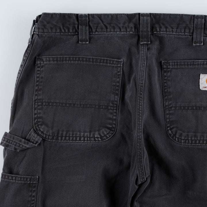 Carhartt Relaxed Fit Painter Pants, Men's, W34 equivalent cotton black type Vintage Second Hand