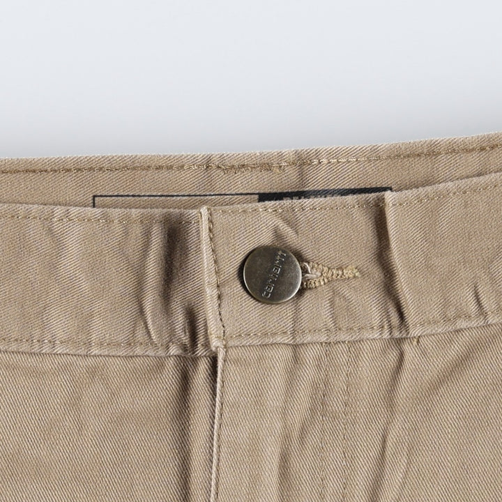 Carhartt Relaxed Fit Work Pants, Men's, Size 37 cotton Khaki type beige Vintage Second Hand