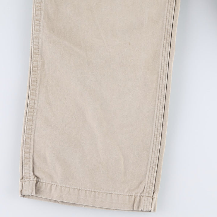 Carhartt Relaxed Fit Work Pants, Men's Size W36 (approx.) cotton Beige type Vintage Second Hand