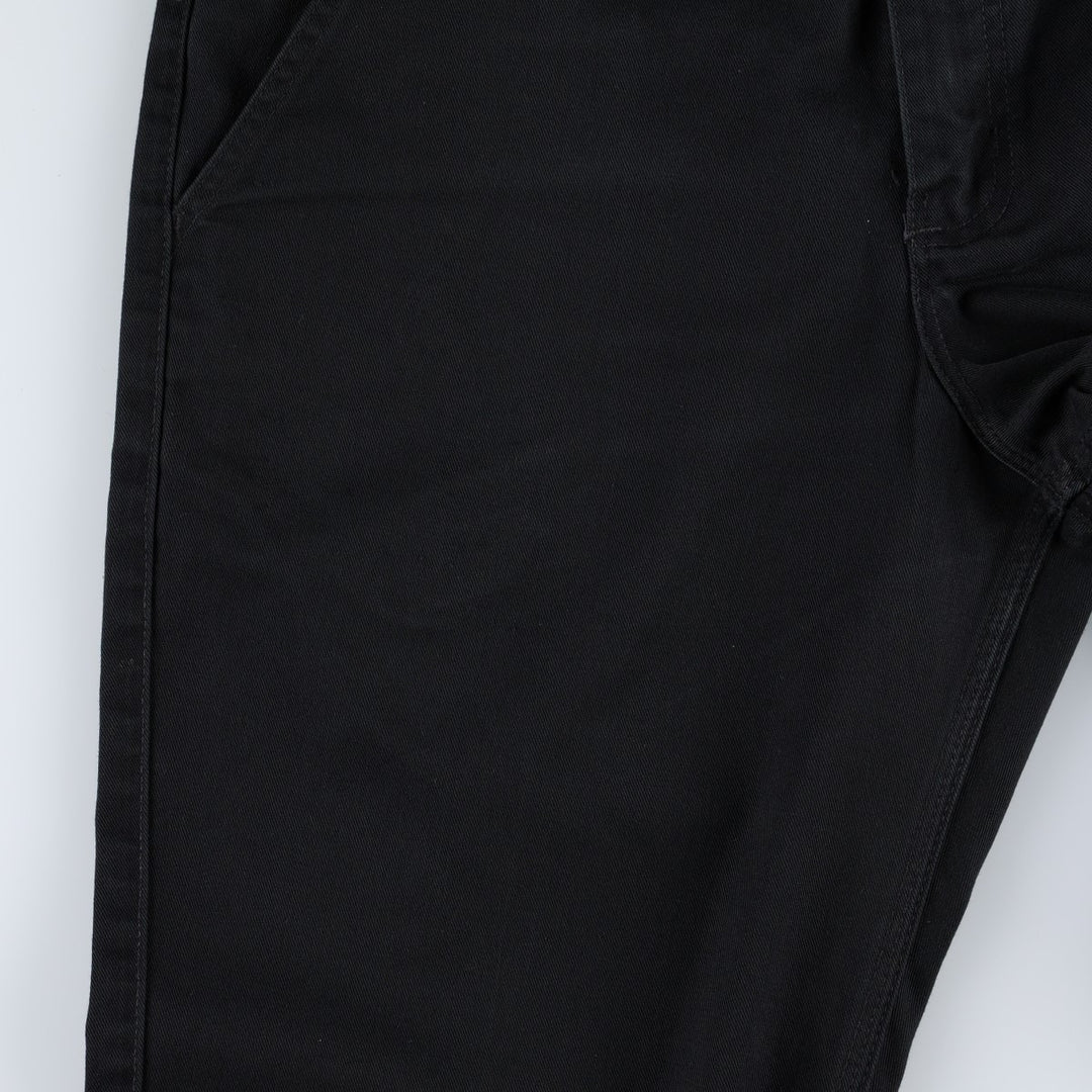 Carhartt Blended Twill Pants Work Pants, Men's W33 (approx.) polyester black type Vintage Second Hand