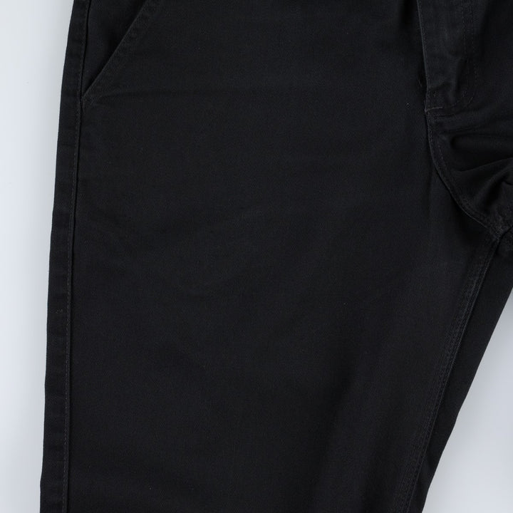 Carhartt Blended Twill Pants Work Pants, Men's W33 (approx.) polyester black type Vintage Second Hand
