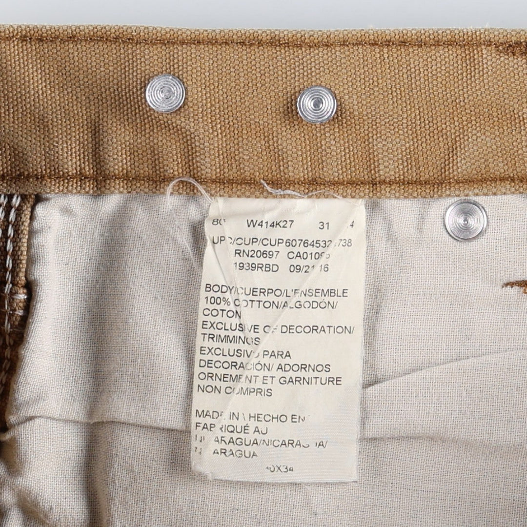 Dickies Duck Painter Pants Men's W30 equivalent cotton Beige type Vintage Second Hand