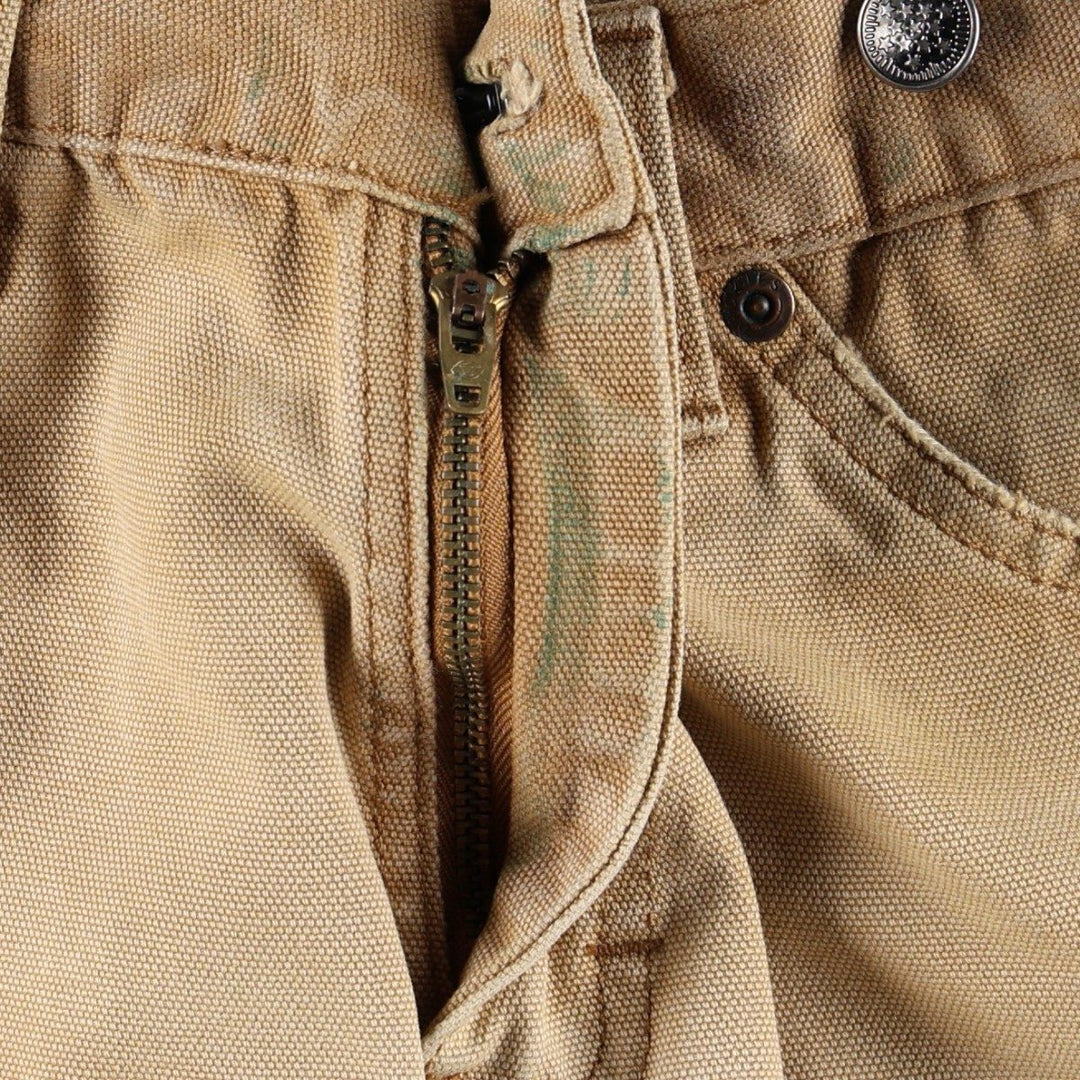 Dickies Duck Painter Pants Men's W30 equivalent cotton Beige type Vintage Second Hand