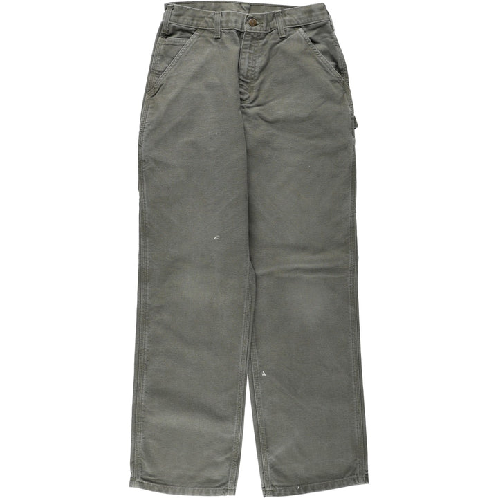 Carhartt Original Dungaree Fit Duck Painter Pants, Men's W29 (approx.) cotton Khaki type Vintage Second Hand