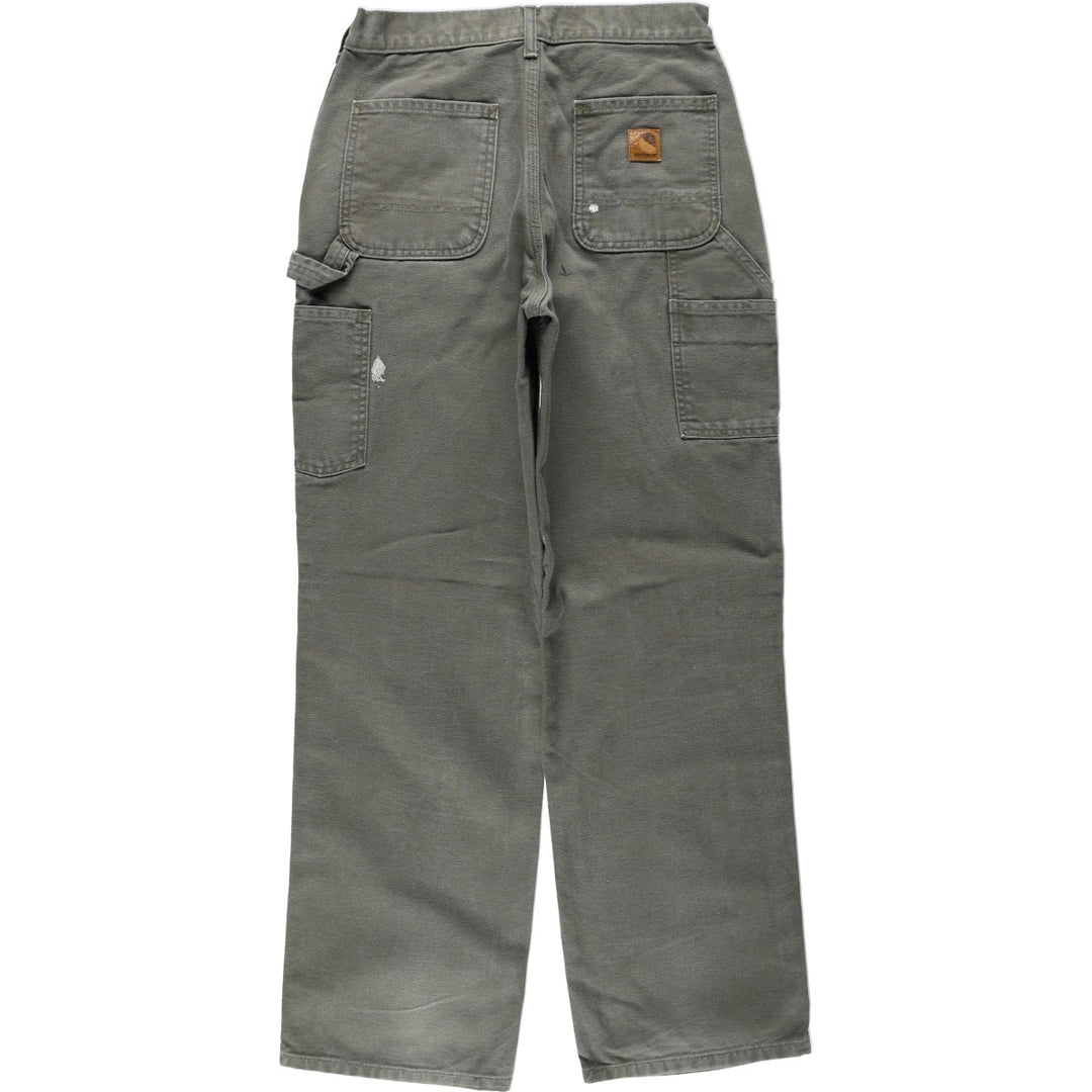 Carhartt Original Dungaree Fit Duck Painter Pants, Men's W29 (approx.) cotton Khaki type Vintage Second Hand