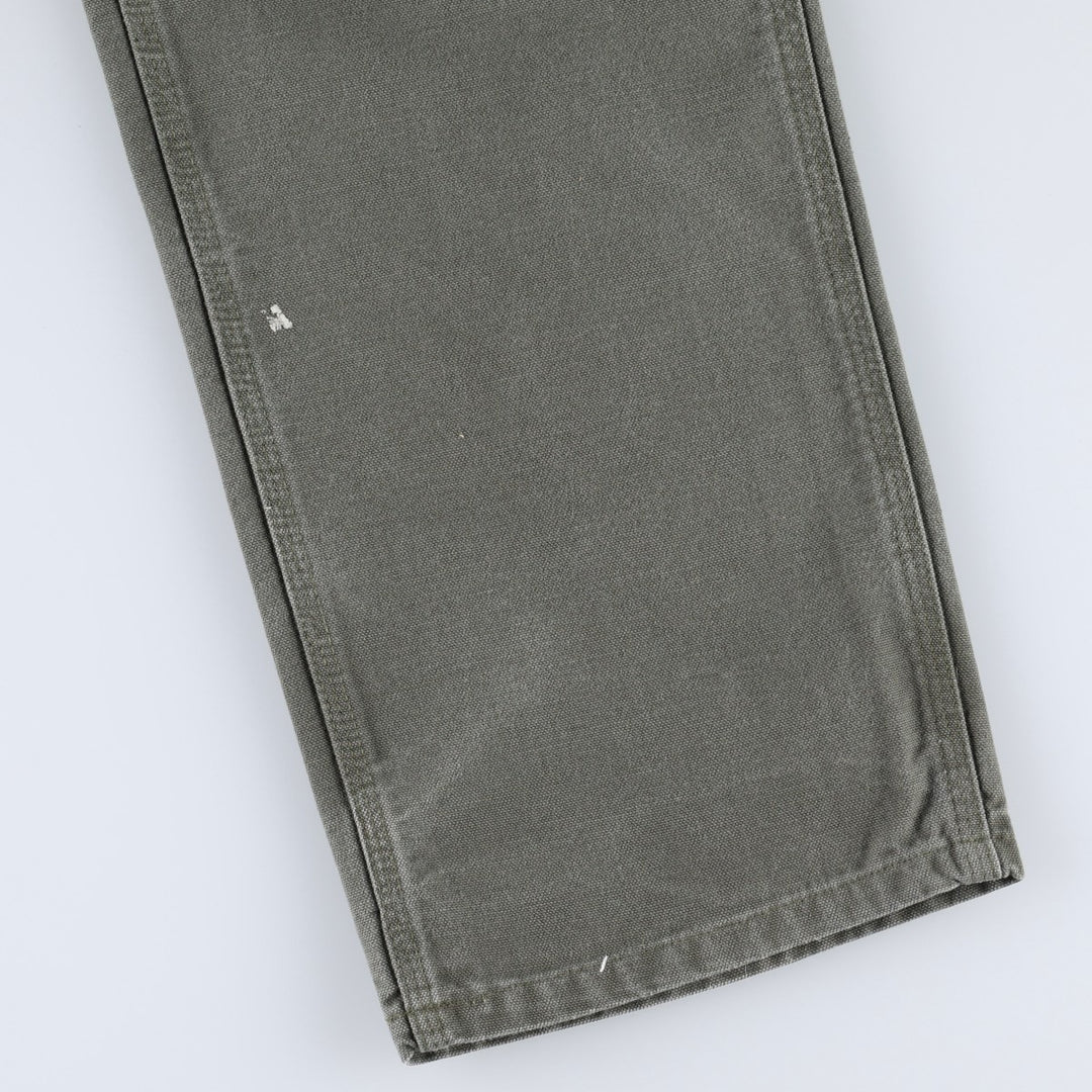 Carhartt Original Dungaree Fit Duck Painter Pants, Men's W29 (approx.) cotton Khaki type Vintage Second Hand