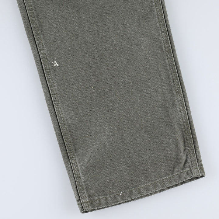 Carhartt Original Dungaree Fit Duck Painter Pants, Men's W29 (approx.) cotton Khaki type Vintage Second Hand