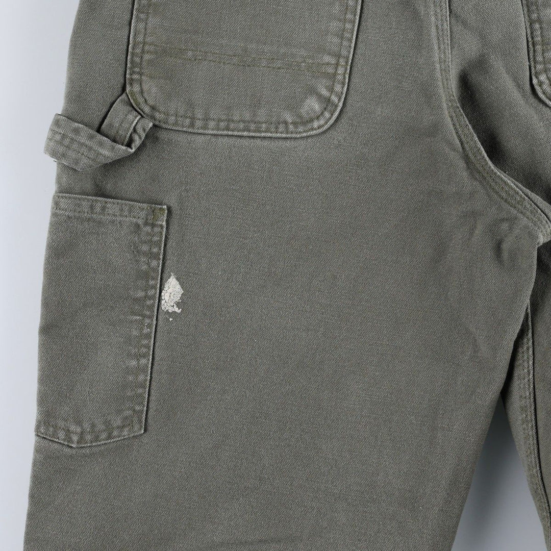 Carhartt Original Dungaree Fit Duck Painter Pants, Men's W29 (approx.) cotton Khaki type Vintage Second Hand