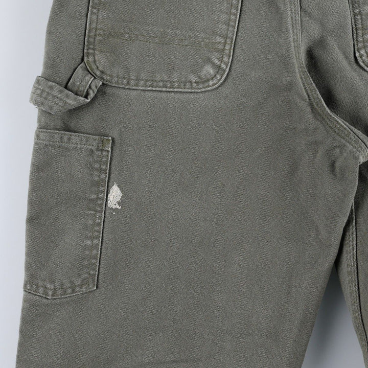 Carhartt Original Dungaree Fit Duck Painter Pants, Men's W29 (approx.) cotton Khaki type Vintage Second Hand