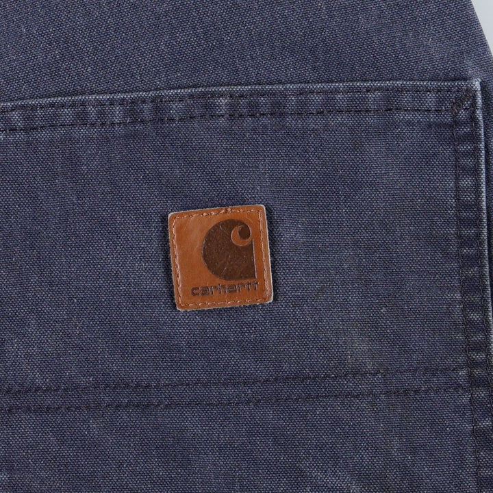 Carhartt Dungaree Fit Duck Painter Pants, Men's, Size W33 cotton navy blue type Vintage Second Hand