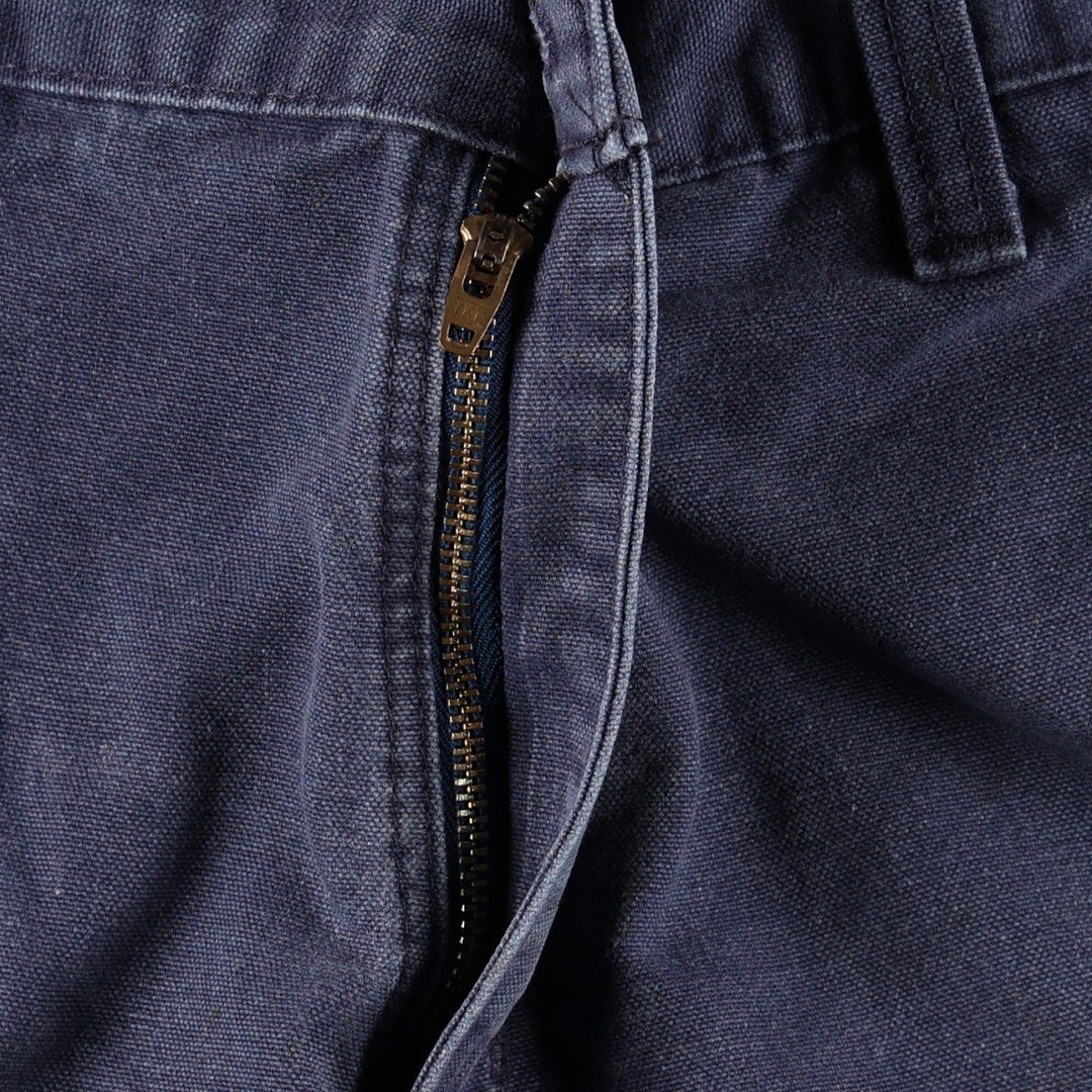 Carhartt Dungaree Fit Duck Painter Pants, Men's, Size W33 cotton navy blue type Vintage Second Hand