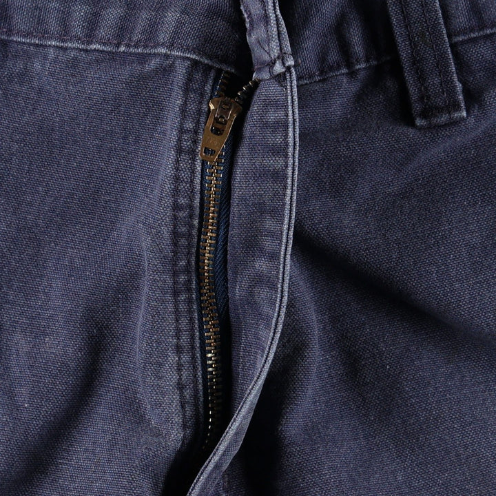 Carhartt Dungaree Fit Duck Painter Pants, Men's, Size W33 cotton navy blue type Vintage Second Hand