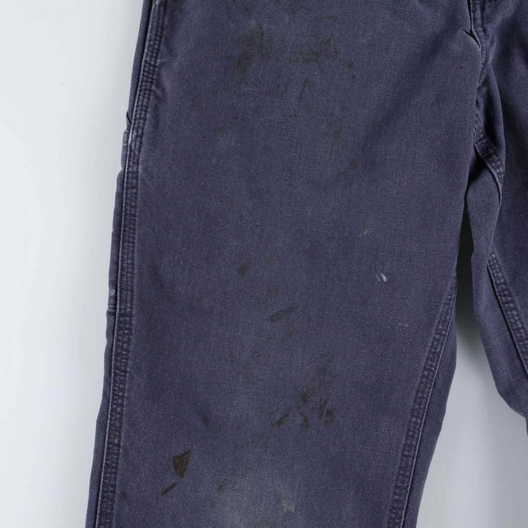 Carhartt Dungaree Fit Duck Painter Pants, Men's, Size W33 cotton navy blue type Vintage Second Hand