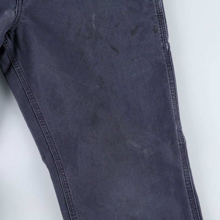 Carhartt Dungaree Fit Duck Painter Pants, Men's, Size W33 cotton navy blue type Vintage Second Hand