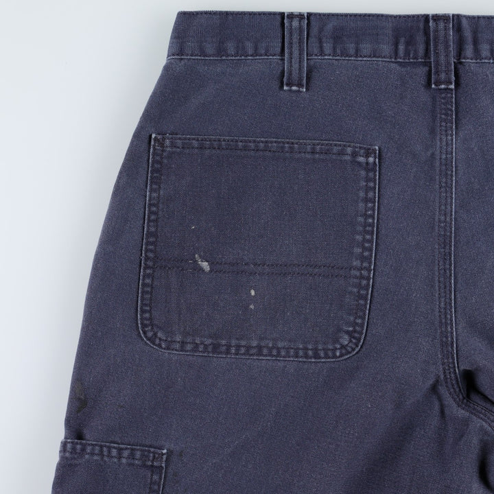Carhartt Dungaree Fit Duck Painter Pants, Men's, Size W33 cotton navy blue type Vintage Second Hand
