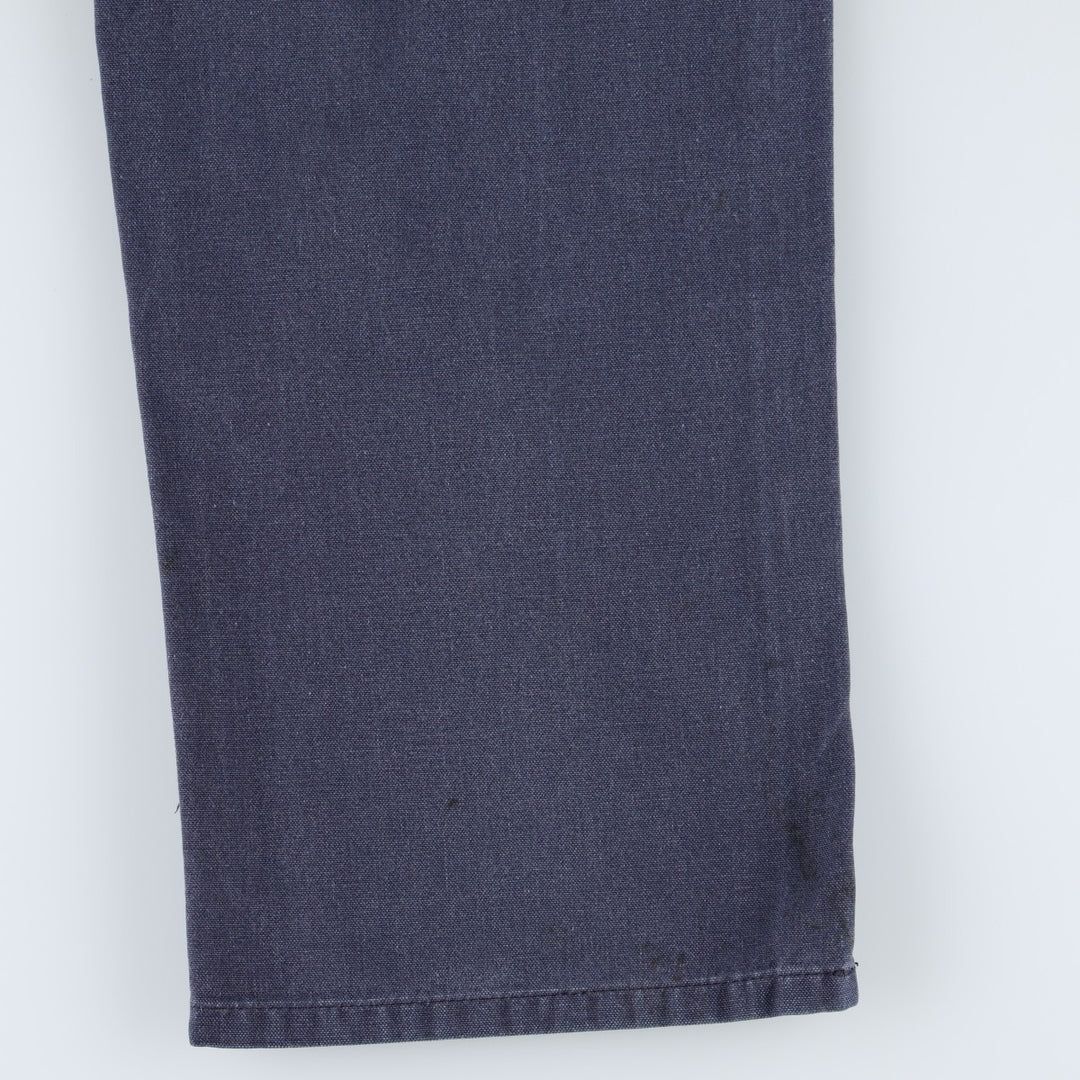 Carhartt Dungaree Fit Duck Painter Pants, Men's, Size W33 cotton navy blue type Vintage Second Hand