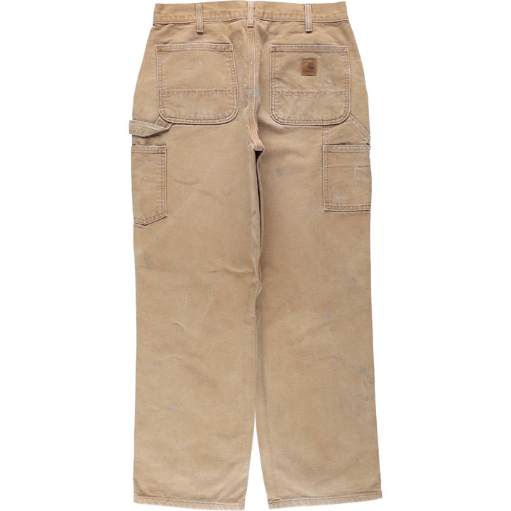 Carhartt Duck Painter Pants, Men's, W32 equivalent unclear red type reddish brown Vintage Second Hand