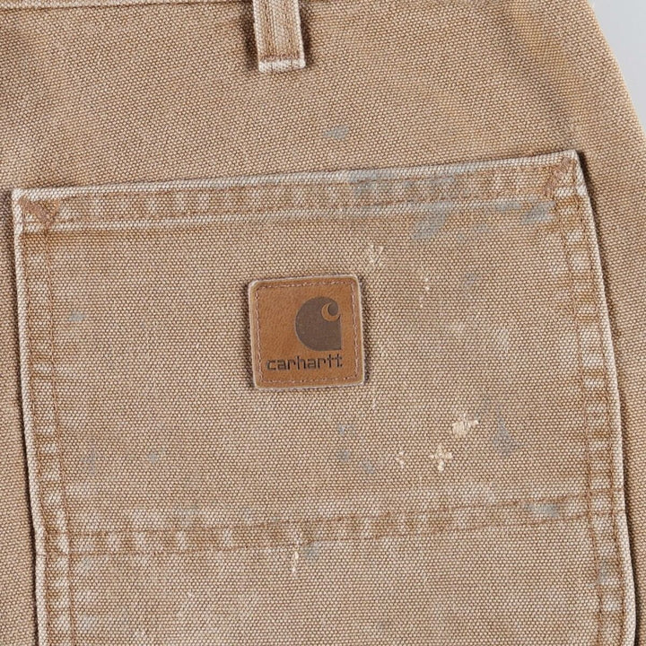 Carhartt Duck Painter Pants, Men's, W32 equivalent unclear red type reddish brown Vintage Second Hand