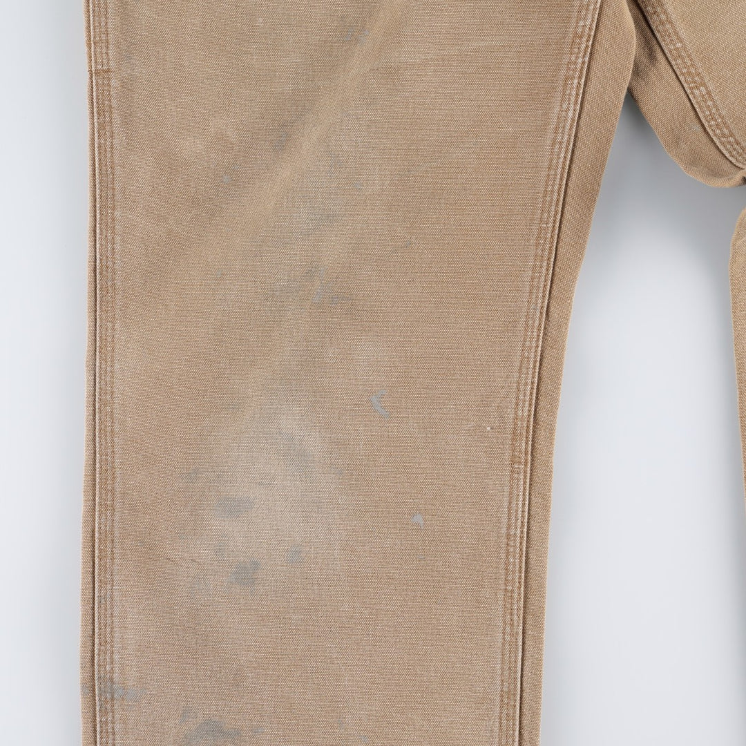 Carhartt Duck Painter Pants, Men's, W32 equivalent unclear red type reddish brown Vintage Second Hand