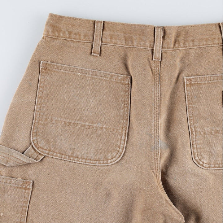 Carhartt Duck Painter Pants, Men's, W32 equivalent unclear red type reddish brown Vintage Second Hand