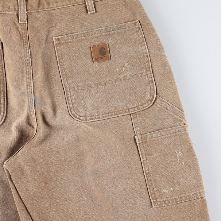 Carhartt Duck Painter Pants, Men's, W32 equivalent unclear red type reddish brown Vintage Second Hand