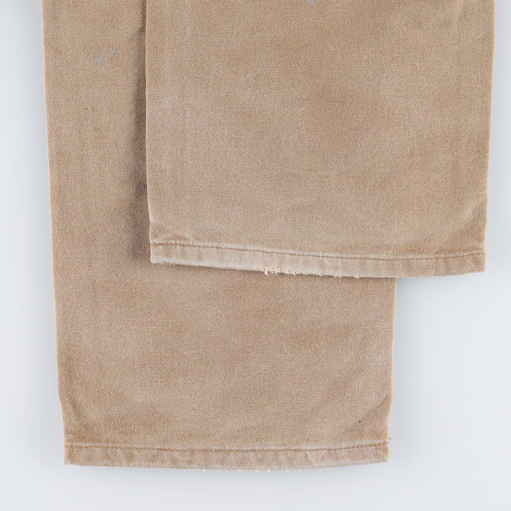 Carhartt Duck Painter Pants, Men's, W32 equivalent unclear red type reddish brown Vintage Second Hand