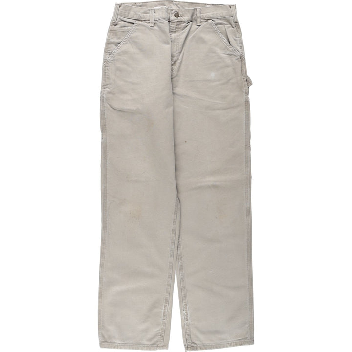 Carhartt Original Dungaree Fit Duck Painter Pants, Men's, W31 equivalent cotton gray type Vintage Second Hand