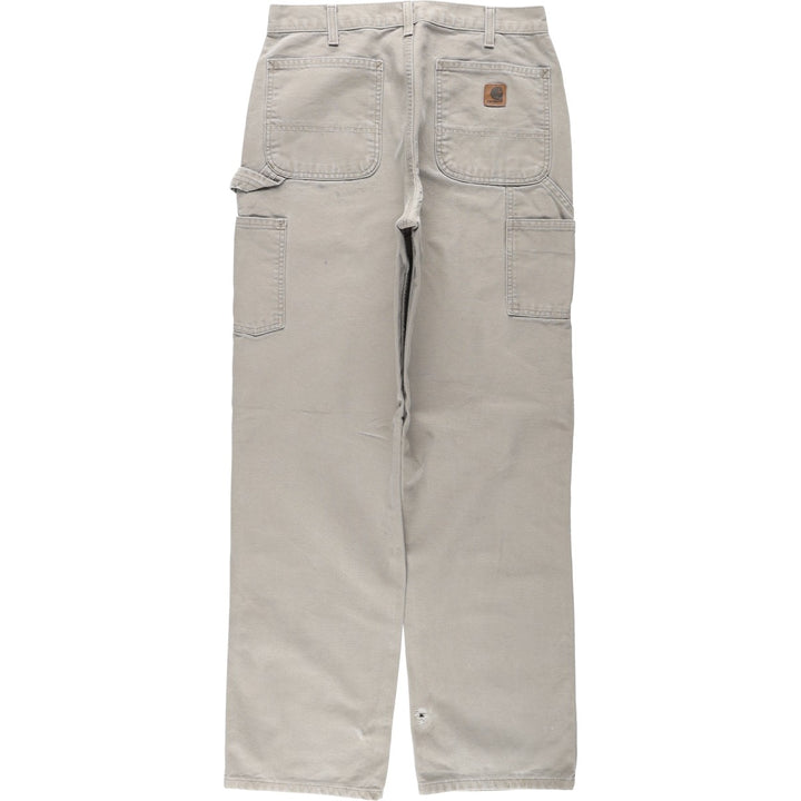 Carhartt Original Dungaree Fit Duck Painter Pants, Men's, W31 equivalent cotton gray type Vintage Second Hand
