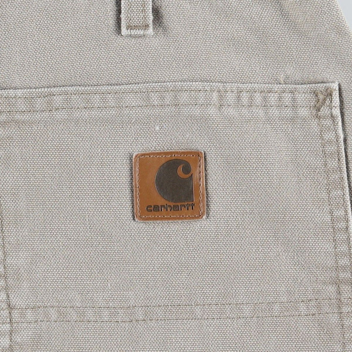 Carhartt Original Dungaree Fit Duck Painter Pants, Men's, W31 equivalent cotton gray type Vintage Second Hand