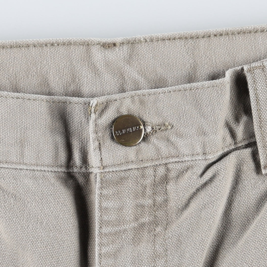 Carhartt Original Dungaree Fit Duck Painter Pants, Men's, W31 equivalent cotton gray type Vintage Second Hand