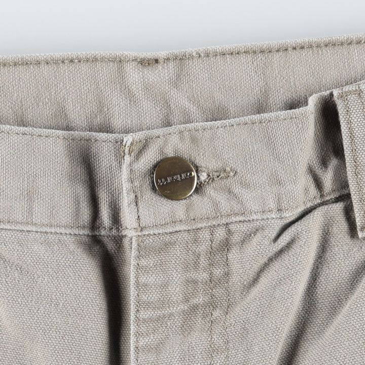 Carhartt Original Dungaree Fit Duck Painter Pants, Men's, W31 equivalent cotton gray type Vintage Second Hand